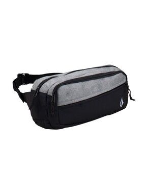 Volcom Men Sling Bag Black Grey New With Tags